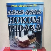 Image of ASAS-ASAS HUKUM PIDANA