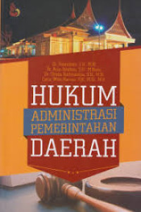 Image of Hukum Administrasi Pemerintahan Daerah