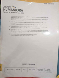 Image of JURNAL HUMANIORA