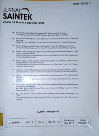 Image of JURNAL SAINTEK
