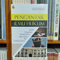Image of PENGANTAR ILMU HUKUM